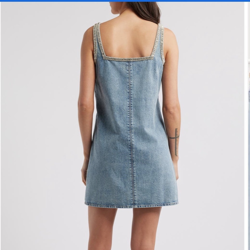 rag & bone Jayde Sleeveless Denim Minidress
Color: Pacific Jewel Minidress - Picture 6 of 12